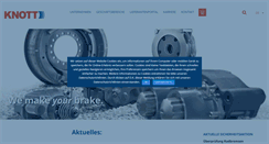 Desktop Screenshot of knott.de